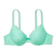 Victoria's Secret Body by Victoria Perfect Coverage Bra 36DDD Mint Green NEW 