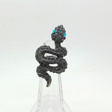 Damen Schlange Ring Gothic Schlange Statement...