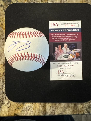 BO BICHETTE TORONTO BLUE JAYS AUTOGRAPHED ROMLB BASEBALL JSA COA