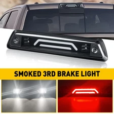 FIT 09-2014 FOR F150 FORD 3D LED BAR 3RD THIRD TAIL BRAKE LIGHT CARGO LAMP SMOKE