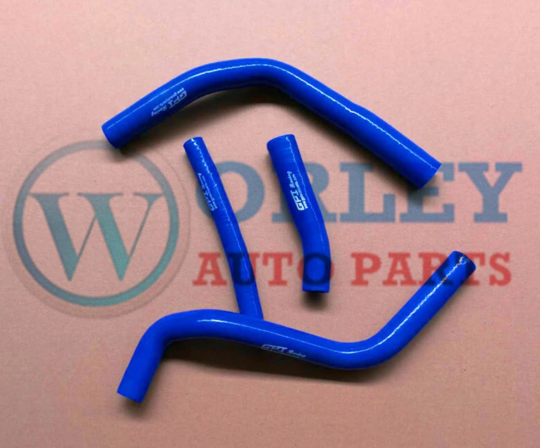 Blue Hose YZ250F YZF250 YZ450F YZF450 2014-2016 Radiator Silicone For YAMAHA - Image 2 of 4