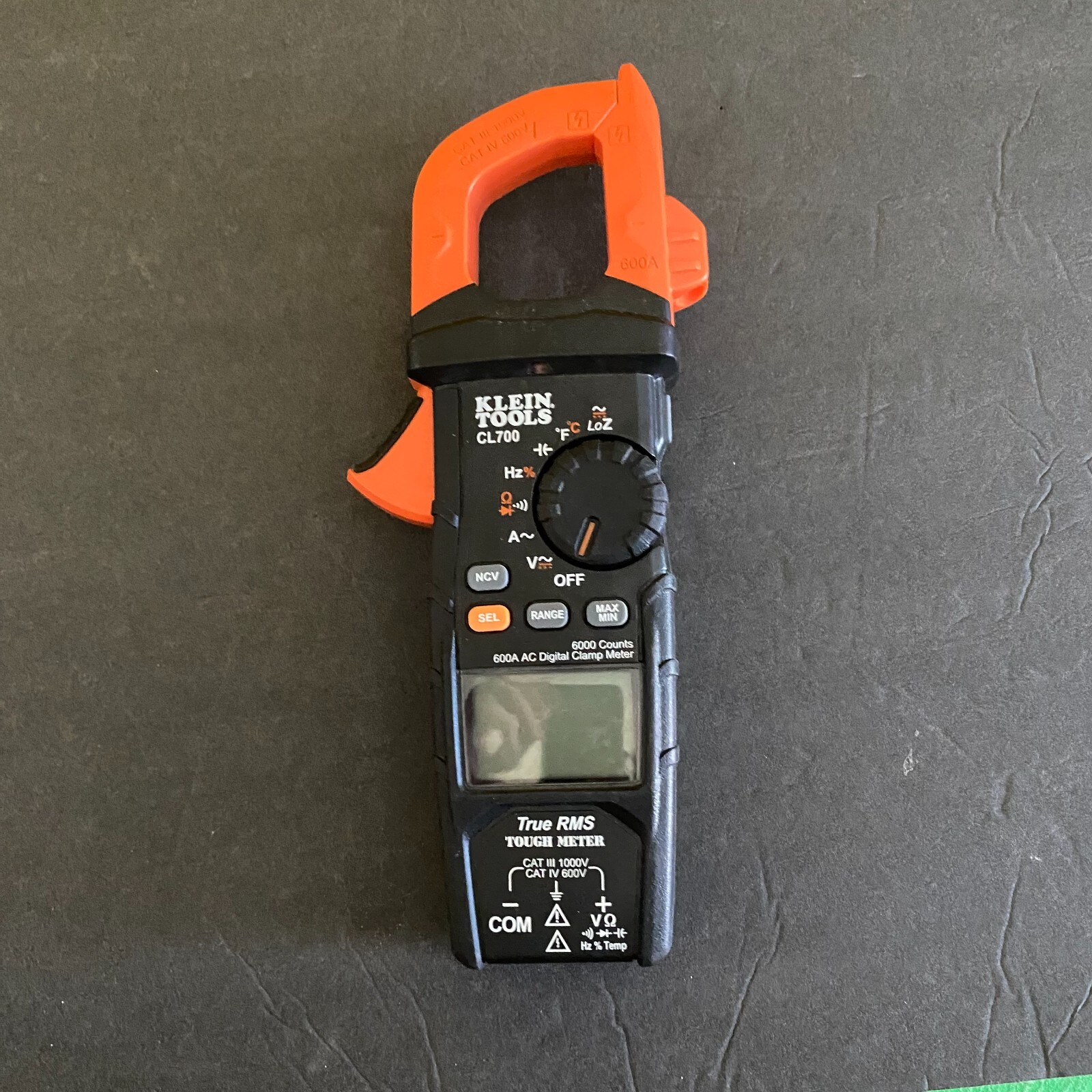 Klein Tools CL700 True RMS 600A AC Digital Clamp Meter eBay