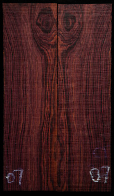 Camatillo Rosewood #207A Knife Scales 5''x 1.4''x 5/16'' see 100 woods in my store