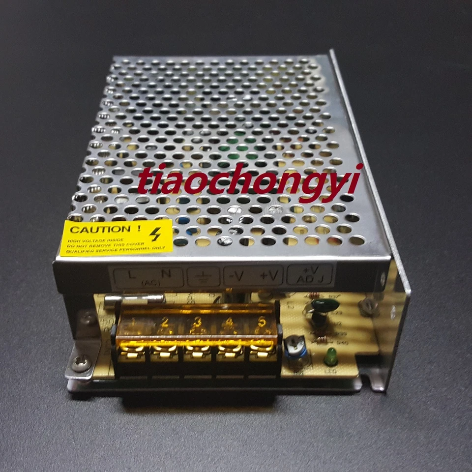 50W AC100V-220V DC5V 10A Adjust Universal Regulated Switching Power Supply - Image 2 of 3