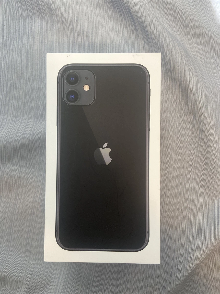 Box Only- Apple Black iPhone 11