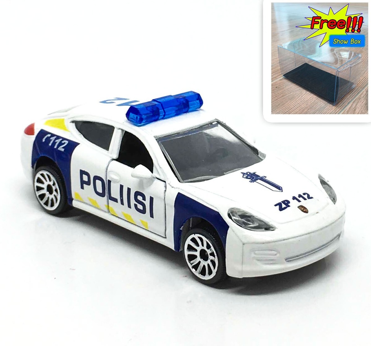 Majorette Porsche Panamera Poliisi ZP 112 Finland Police 1:64 (3