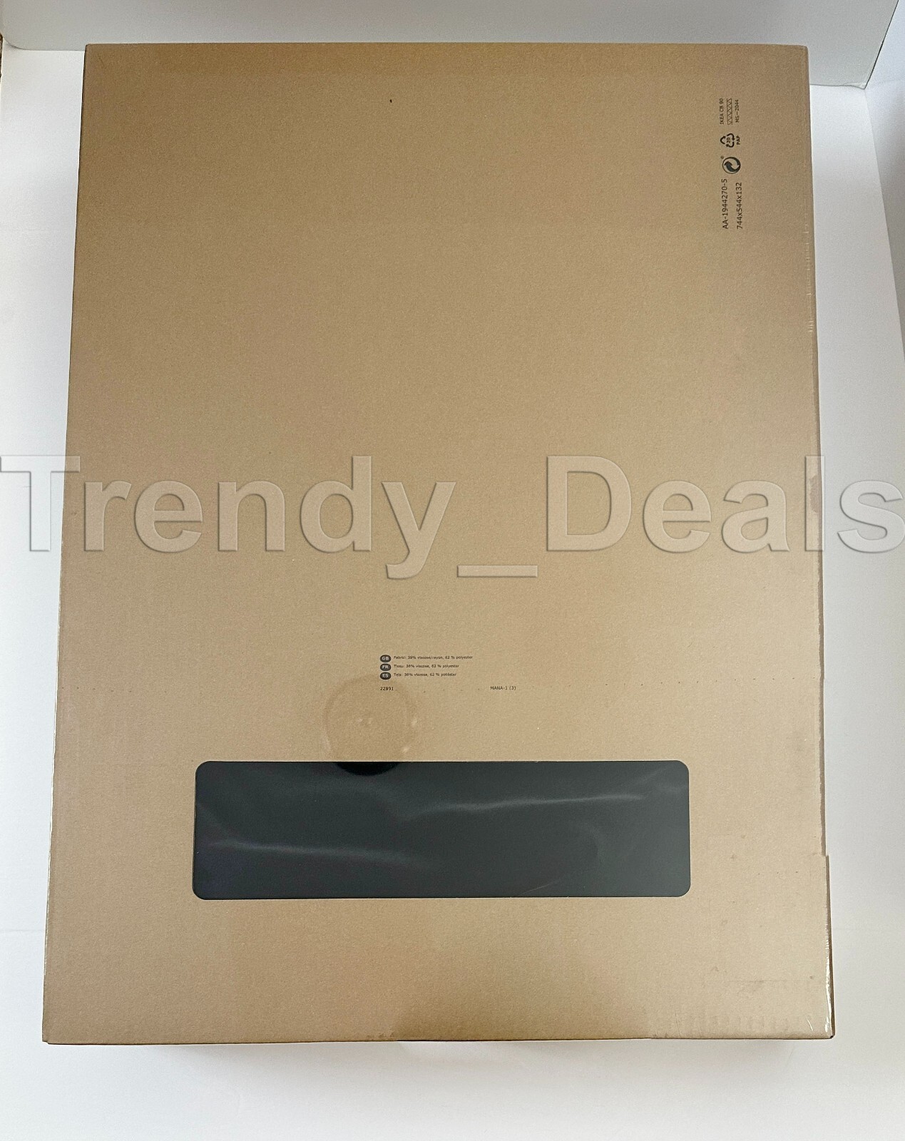 Ikea FARLOV Loveseat (2Seat Sofa) Cover Djuparp Dark Gray 703.066.86