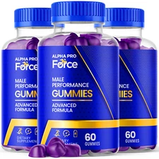 Alpha Pro Force Gummies for Men Advanced Vitamin Formula Supplement 180 Gummies