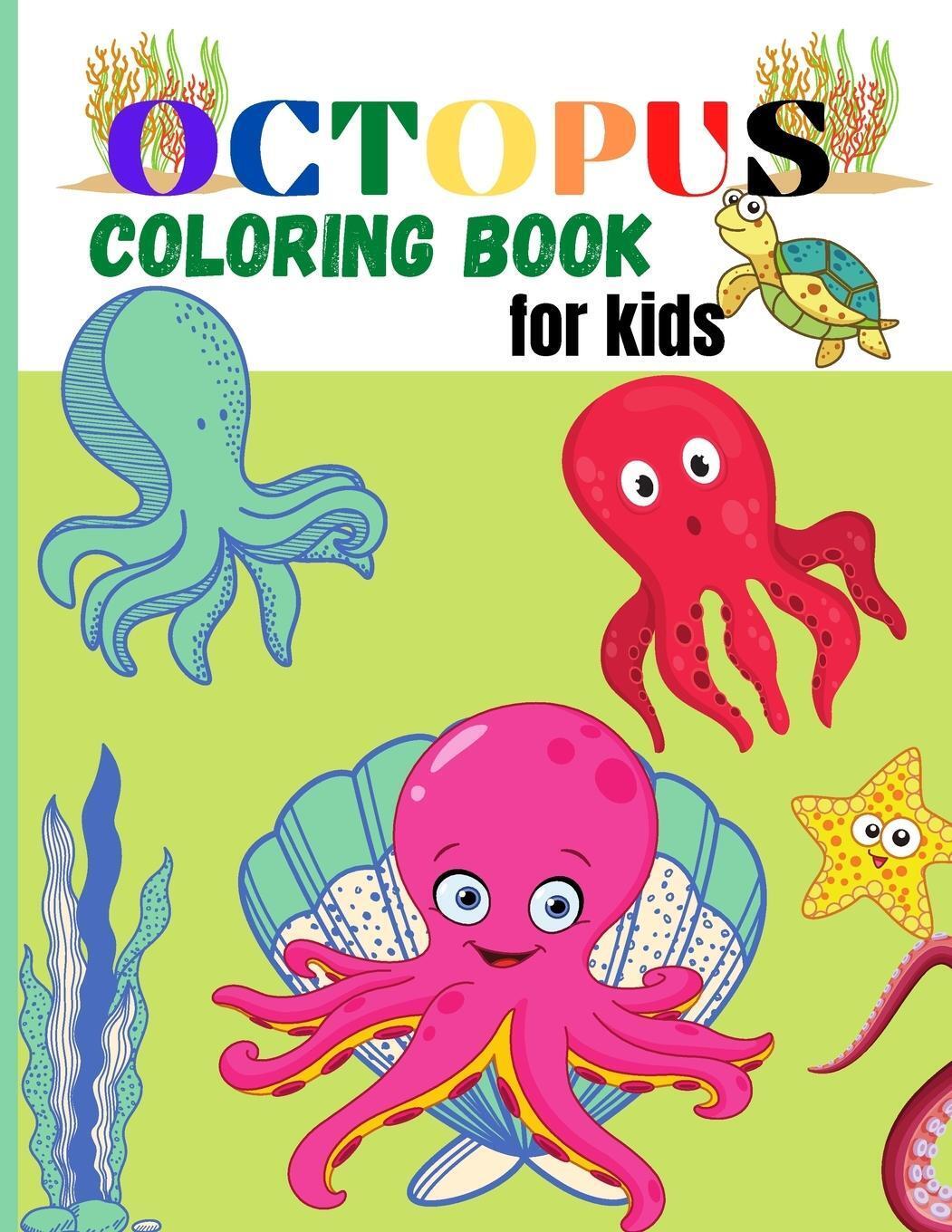 Thumbnail - Jessa Ivy | Octopus Coloring Book For Kids | Taschenbuch | Englisch