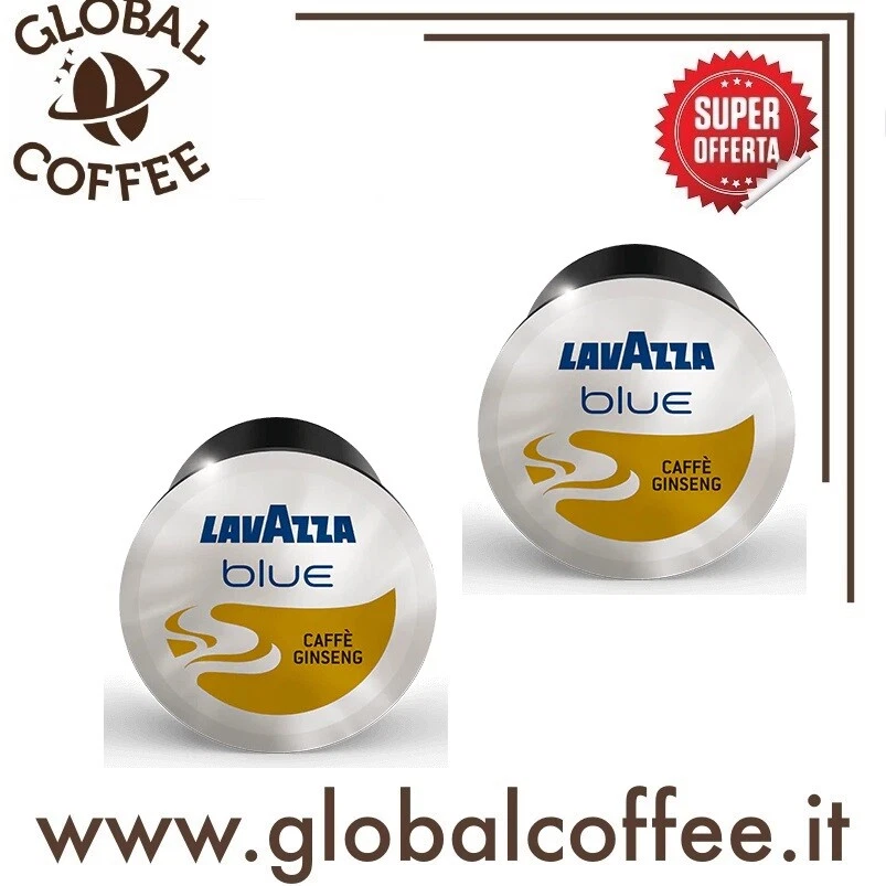 100 CAPSULE GINSENG LAVAZZA BLUE ORIGINALI SPEDIZIONE IMMEDIATA CIALDE Offerta