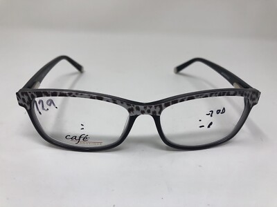 Cafe Boutique Eyeglasses Frame CB1029 color 3 52-15-135 Gray Flex