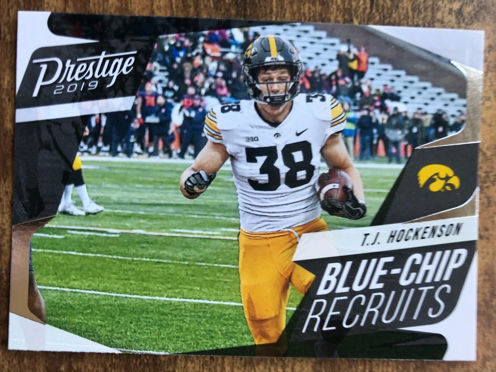 TJ Hockenson Panini Prestige Blue-Chip Recruits #BCTH Base