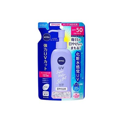 Nivea Sun Protect Water Gel SPF50 PA+++ Refill 125g Sonnencreme JP