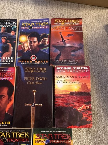 Posten von 8 Star Trek New Frontier Taschenbüchern - Bild 3 von 4
