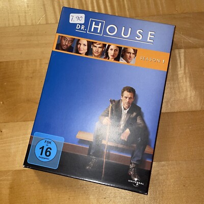 DVD / Dr. House - Season 1 (6 DVDs) Hugh Laurie Lisa Edelstein  und  Omar Epps:
