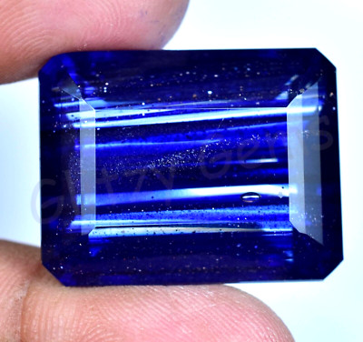 Natürlich Rutil & Sonnenstein 54.75 Karat Zertifiziert Smaragd Rare Zwei IN