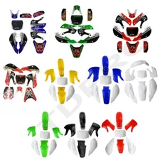 Plastics Fairing Kit Graphics for Kawasaki KX65 KLX110 Suzuki DRZ110 RM65 Pit