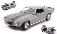 Maisto 1/18 Chevrolet Camaro Z28 1971 Grau Statisches Modell Diecast