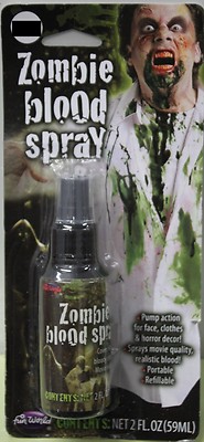 ZOMBIE BLUTSPRAY Körperkleidung Halloween Kostüm Bühne Theater Walking Dead NEU
