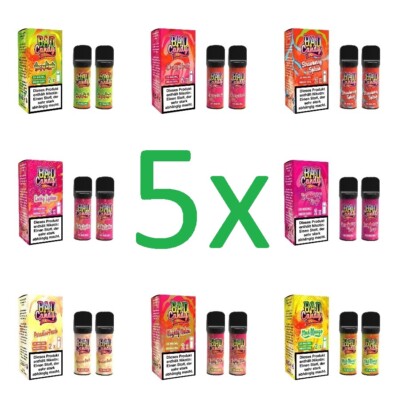 5 x 2er Pack Bad Candy Device Pod Pod2Go E-Zigarette je 2ml mit 20mg Nikotin