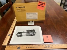 1960s PRATT AND WHITNEY ENGINE PROOF/PHOTO 8.5x11 (SOUTHERN N.E. TOPOGRAPHIC) #9