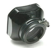 Linhof Technika Universal Big 120x120 Lens Hood With Adapter 60/70. Clean.