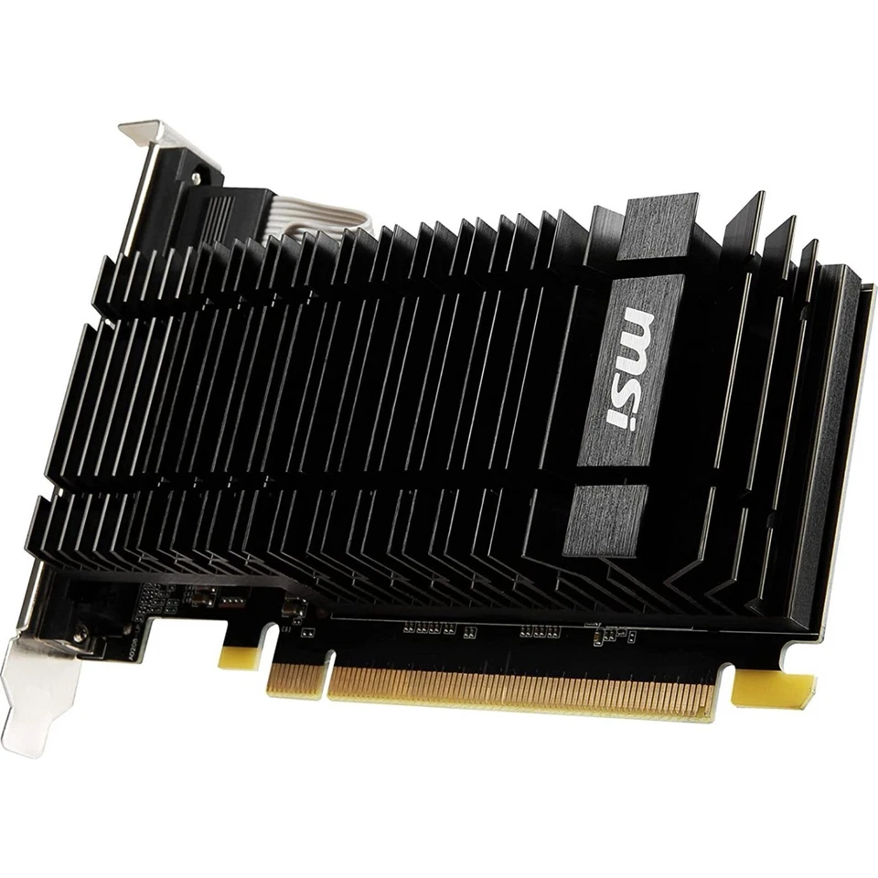 MSI NVIDIA GeForce GT 730 2GB HDMI/Dual-Link DVI-D Low Profile Graphics Card - Image 2 of 4