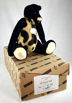 DEANS RAG BOOK JILL BAXTER JUNGLE JIM LIMITED EDITION BÄR 30cm BOXED