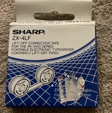 NOS Sharp Lift Off Correction Tape ZX-4LF for The PA-3100 Typewriter 