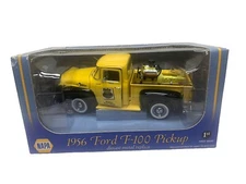 Napa Auto Parts 1956 Ford F-100 Pickup Yellow Die Cast 1/24 Scale 2004