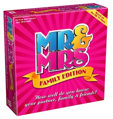 Rascals, Mr & Mrs Family Edition, Party Brettspiel, ab 10+, 2+ Spieler, 30 Min