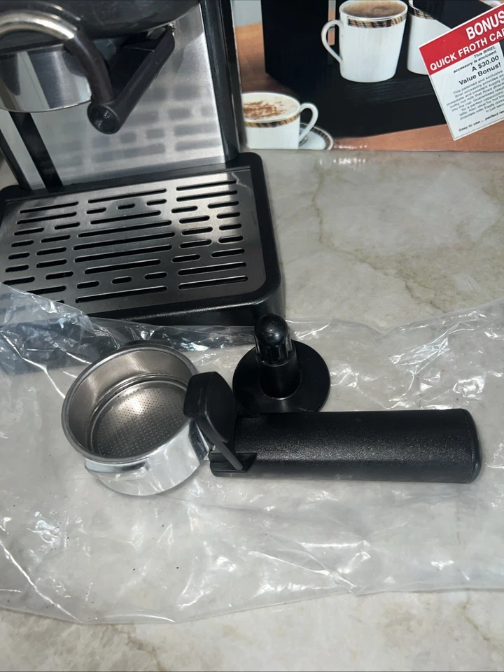 Briel Vilamoura ES-16 Espresso Machine Coffee Maker Black - Image 3 of 4