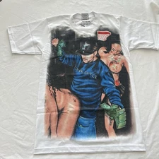 Pro Club X ASAP Yams Day 2019 Airbrush Strip T Shirt Small Yamborghini NWOT