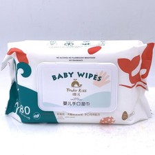 Tender Kiss Baby Hand And Mouth Wipes 80pcs           