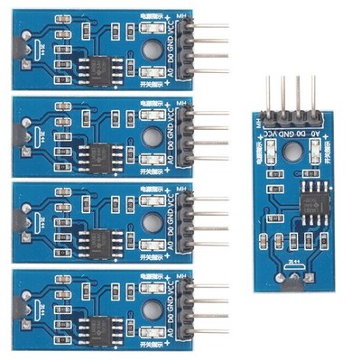5PCS 3144E Hall Effect Sensor Magnetic Module Counting Sensor... 