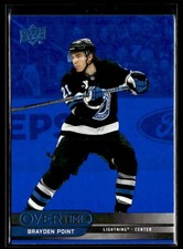2025-26 Upper Deck Overtime Hockey Blue Foil #29 Brayden Point