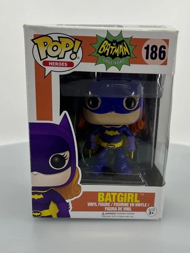 Funko POP! Heroes DC Comics Batman: Classic TV Series Batgirl #186 DAMAGED BOX