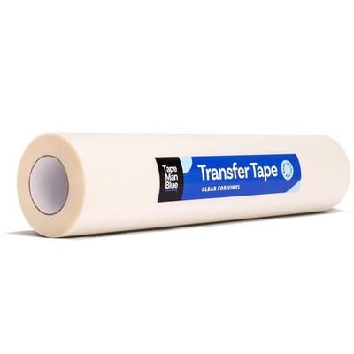 Transfer Tape for Vinyl, 24 inch x 100 feet, Clear Film with Medium-High Tack
