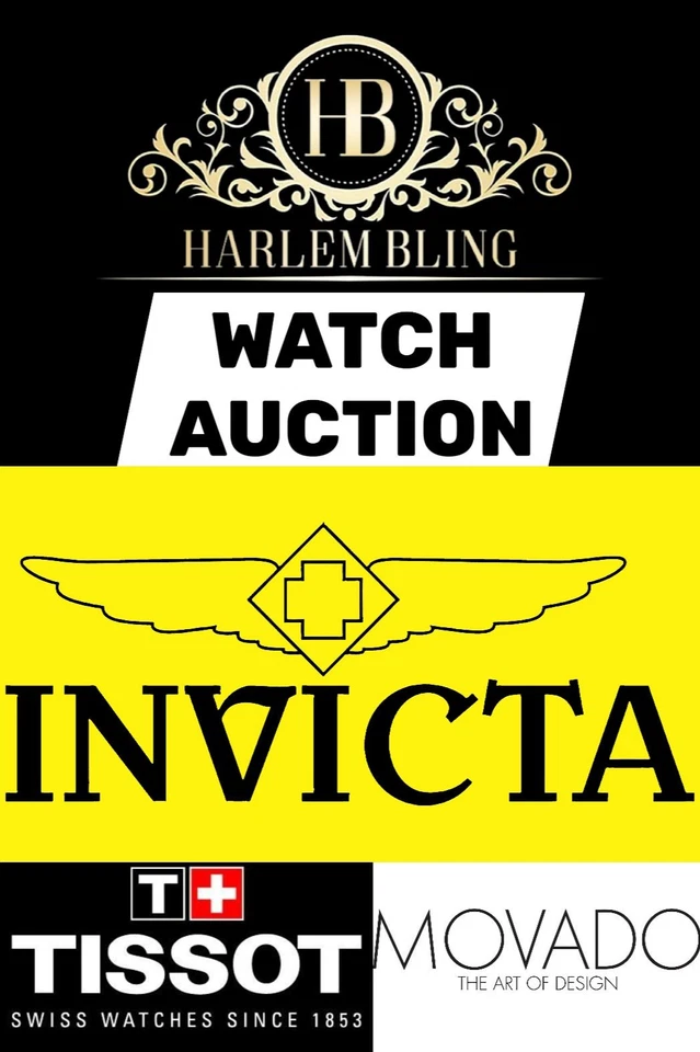 INVICTA, TISSOT, MOVADO & MORE - 100S OF NEW MODELS