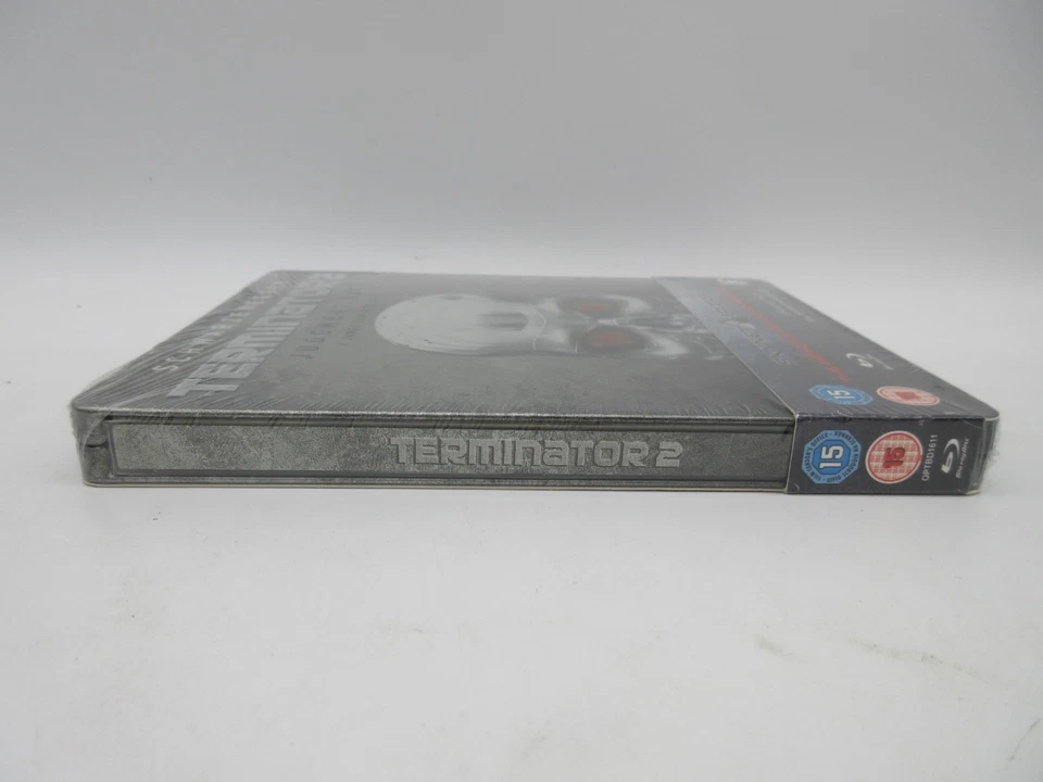 Terminator 2 Judgment Day Skynet Edtion Blu-ray Steelbook (UK Import) SEALED! - Image 3 of 3