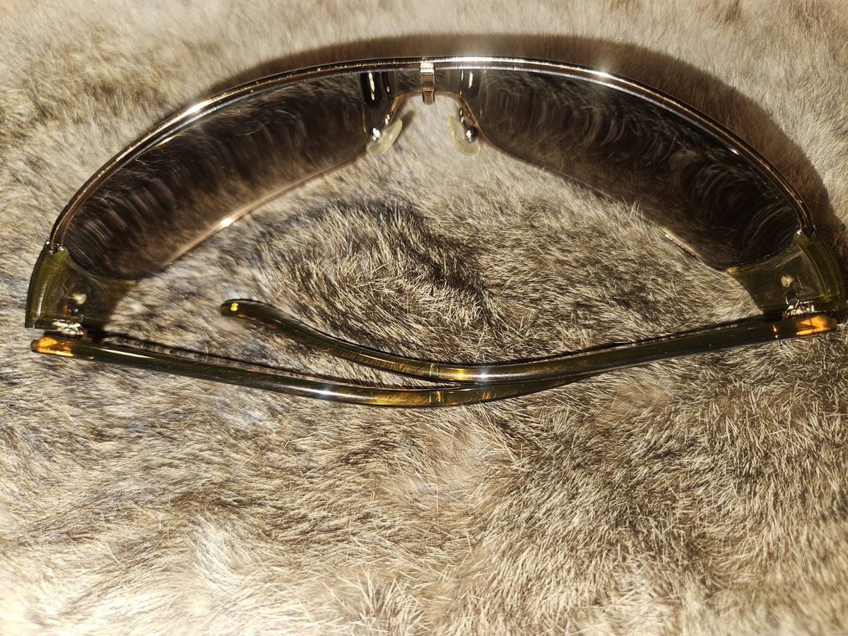 PRADA Vintage Sunglasses Wrap Around with Original Case. | eBay