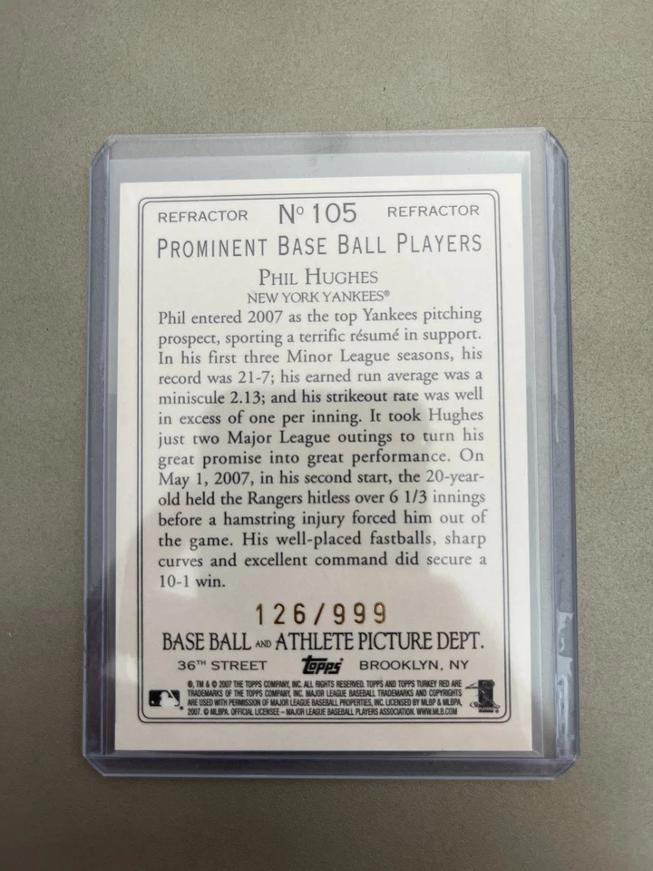 2007 Topps Turkey Red #111 Francisco Rodriguez Chrome Black Refractors #/99 - Image 2 of 2