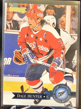 1995-96 Donruss Dale Hunter #12 Washington Capitals