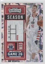 2020-21 Panini Contenders Season Cracked Ice Ticket 16/25 Davis Bertans #62 n1u
