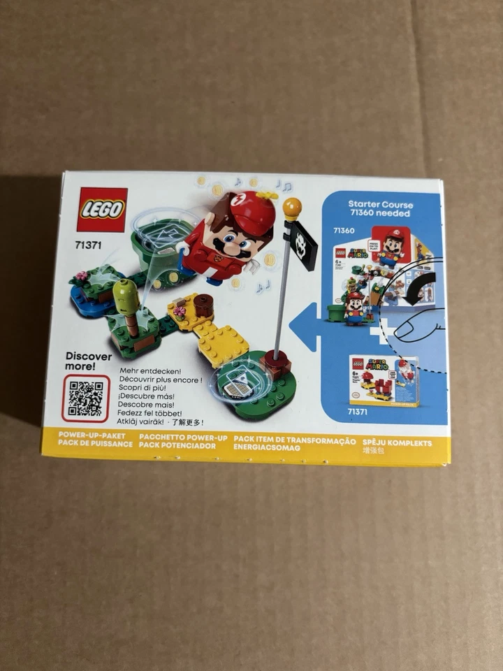 LEGO Super Mario 71371  Retired Propeller Cat Mario Power-Up Pack  - Image 2 of 2