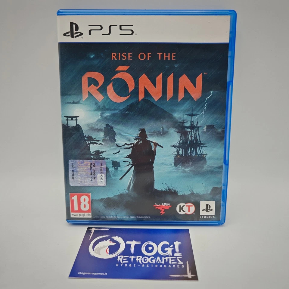 RISE OF THE RONIN PS5 PLAYSTATION 5 EDIZIONE ITALIANA COME NUOVO, foto 1 di 3