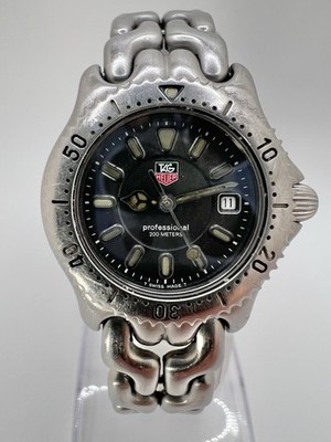 Women TAG HEUER Professional Gray Dial Quartz Watch Stainless Steel Ladies main image 2