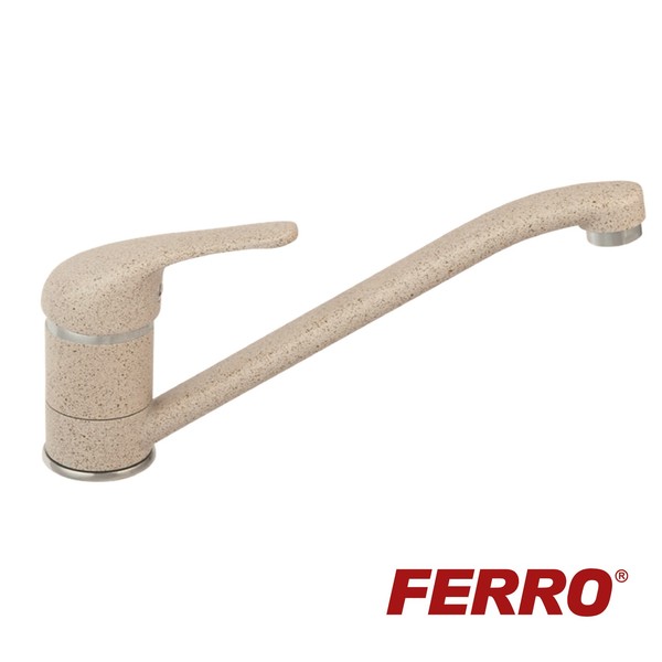 Sandbeige Schwenkbare KüChenarmatur KüChen Wasserhahn SpüLtischarmatur Von Ferro-image