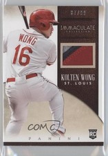2014 Panini Immaculate Singles Material Prime 87/99 Kolten Wong #32 0t2