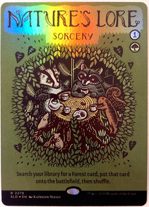 Nature's Lore #2278 Foil - Secret Lair Drop Series